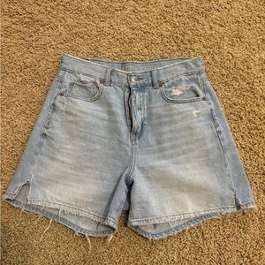 American Eagle Outfitters Women's Light Blue Denim Shorts